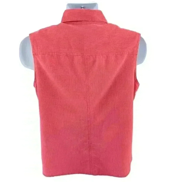 Liz Claiborne First Issue Women's Blouse Top Size XL Sleeveless Button Up Soft - Picture 3 of 5